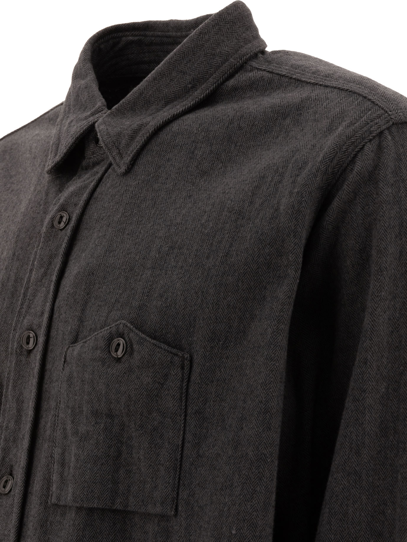 ENGINEERED GARMENTS Grey Work flannel shirt